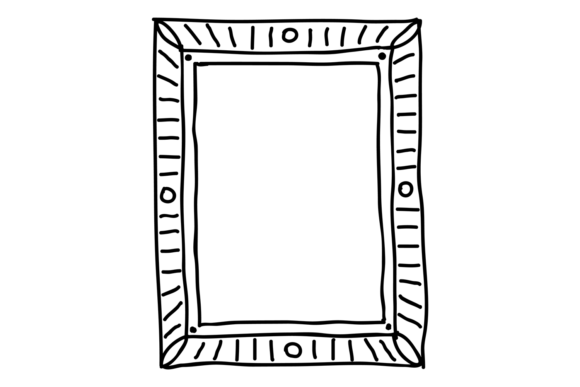 Beyond the Border: The Creative Power of Decorative Rectangle Frames and Doodle Lines