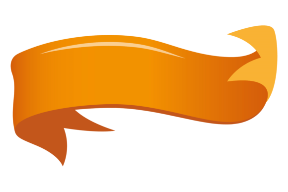 Choosing the Right Visual Accent: A Guide to Decorative Ribbon Banner. Cartoon Yellow
