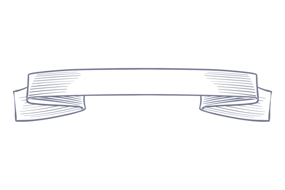 Decorative Banner Template: Paper Ribbon Design