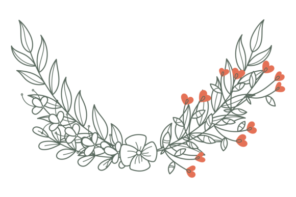 DEcorative Floral Element. Cute Natural: The Evolution of Organic Design in Digital Workflows