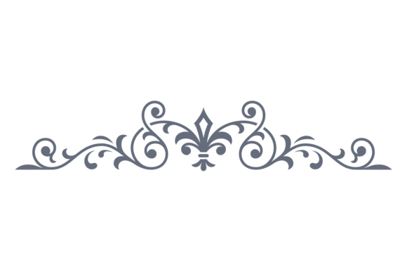 Decorative Header: Classic Elegant Ornat for Premium Design