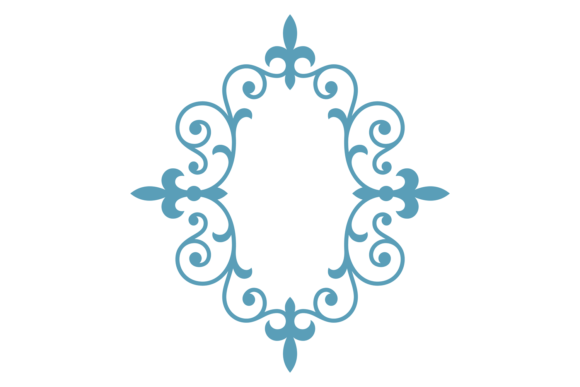Decorative Ornate Frame. Royal Flowers E: A Comprehensive Evaluation for Designers and Creators