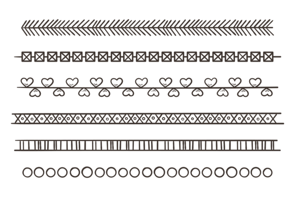 Decorative Pattern Divider: Ethnic Boho