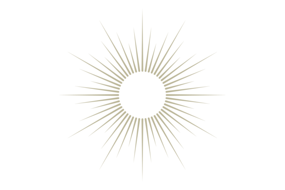Decorative Sun Beam Logo. Golden Light R: A Comprehensive Evaluation
