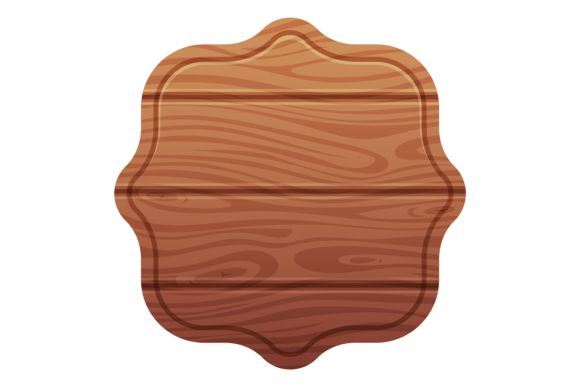 Decorative Wooden Board. Cartoon Panel I: Bringing Vintage Charm to Modern Spaces