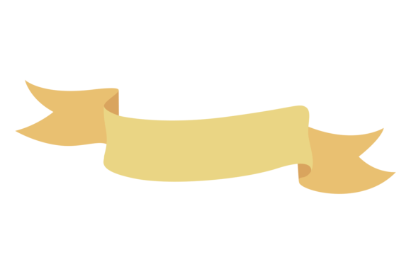 Evaluating the Yellow Banner Flag: A Blank Decorative Title for Versatile Design Projects