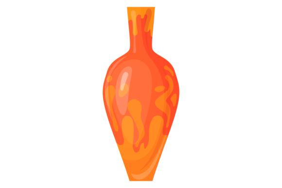 Red Tall Vase: Ceramic Decorative Floral Analysis for Modern Interiors