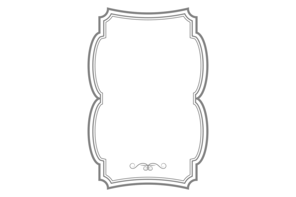 Retro Badge Decorative Frame Design