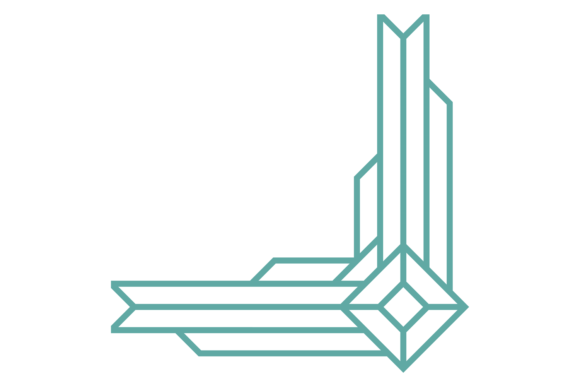 Retro Decorative Element: Art Deco Style