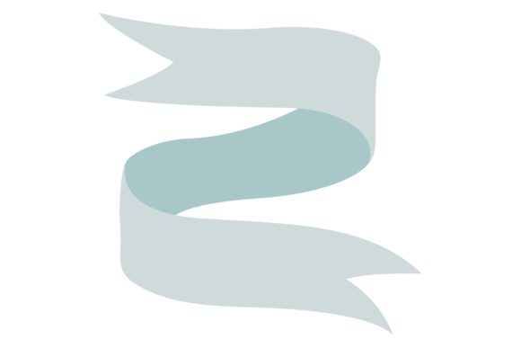 Ribbon Flag Banner. Blue Decorative Card: Elevating Visual Storytelling in Digital and Print Design