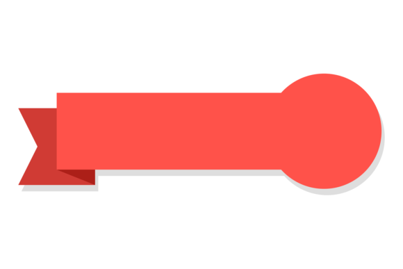 Seal Ribbon. Red Decorative Label. Blank: The Silent Authority in Professional Packaging and Brand Identity