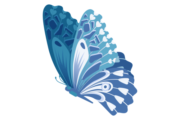 The Art of the Flying Moth with Decorative Patterned Wings in Modern Design