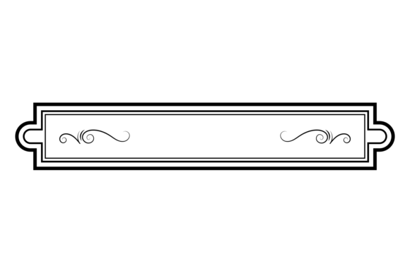 Vintage Label with Decorative Ornament: Elevating Brand Identity Through Classic Design